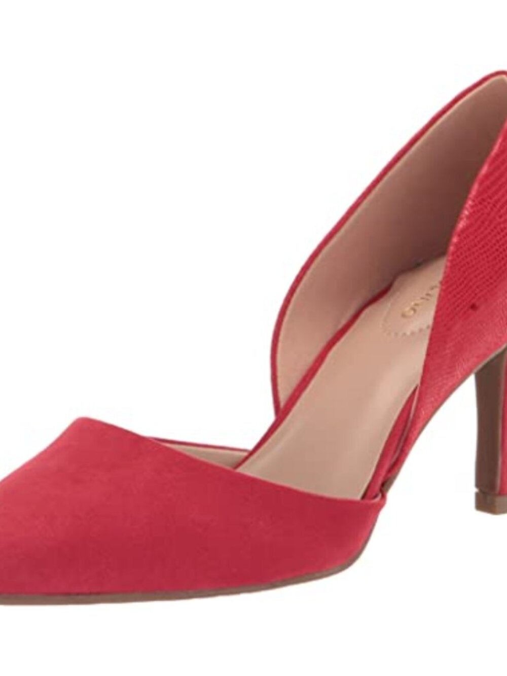 Women's Pointed Toe Slip On D'Orsay Pumps Heels Elegant Dress Shoes